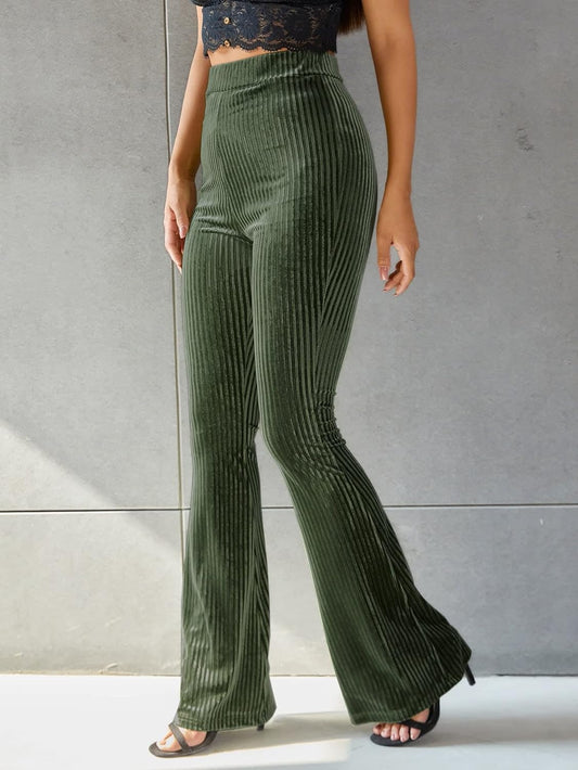 Pantalon Femme Élégant Taille Classique - LuxeStyle