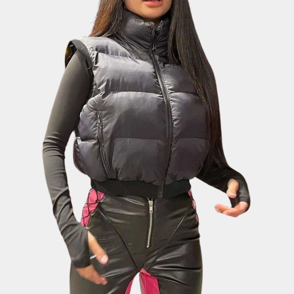 AYLEEN - Gilet d'Hiver Rembourré Moderne pour Femmes