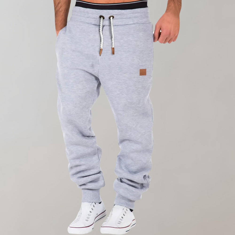 Pantalon Jogging Homme – Coton Souple Élastique Confortable pour Tous les Jours