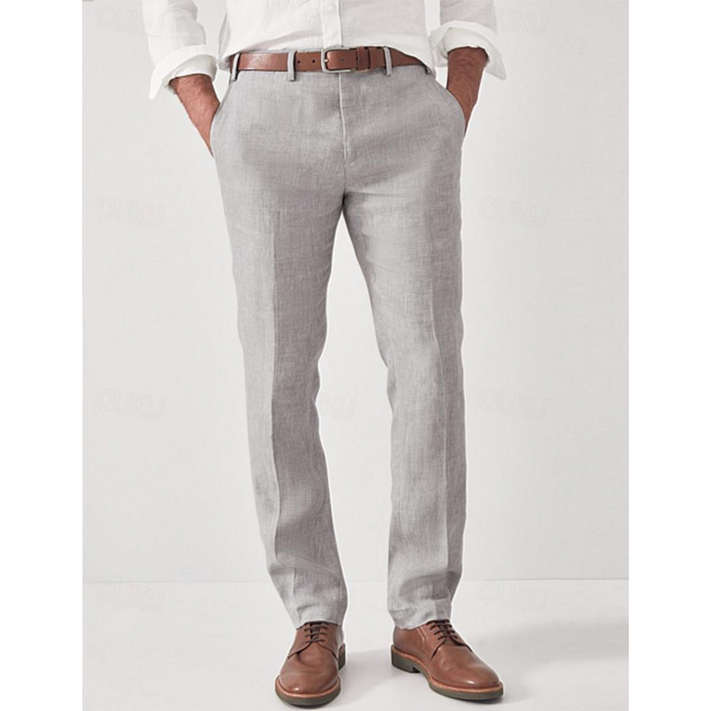Pantalon Homme Chic | Taille Élégante - luxestyle