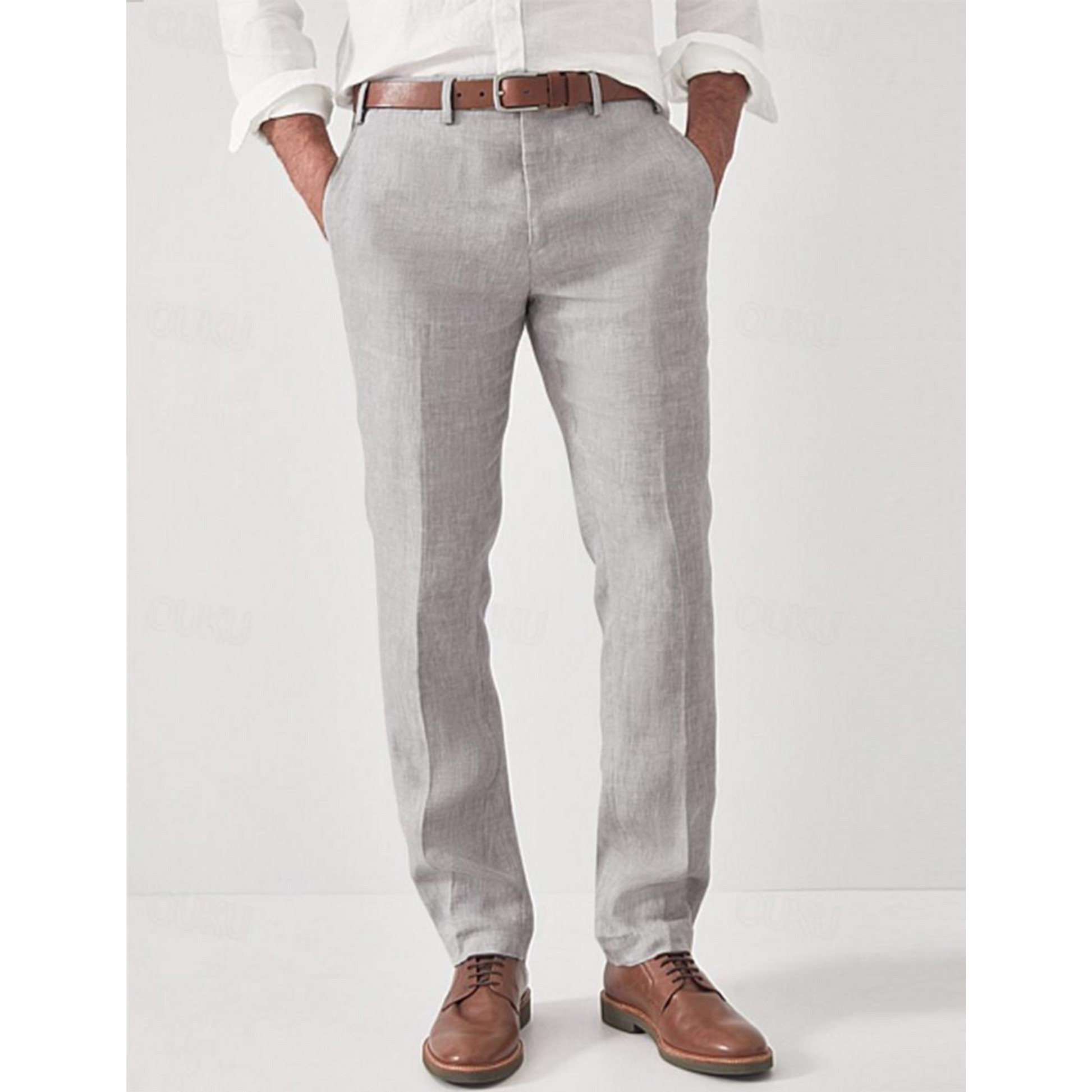 Pantalon Homme Chic | Taille Élégante - luxestyle