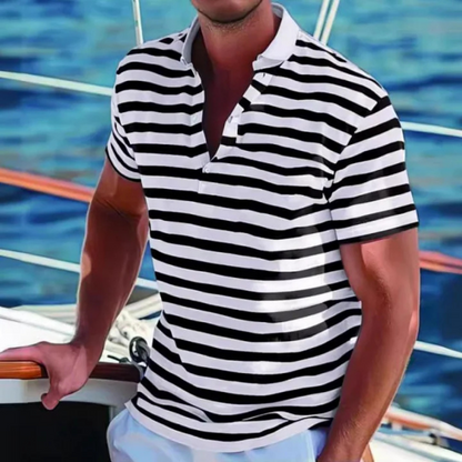 Chemise Polo Classique À RAYURES