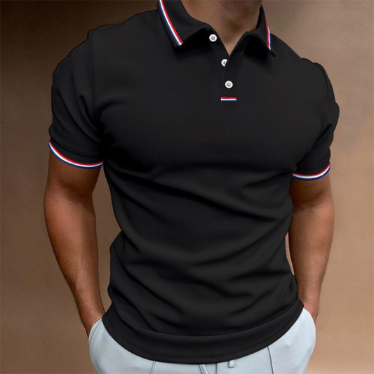 Chemise Polo Homme Classique Manches Courtes - luxestyle