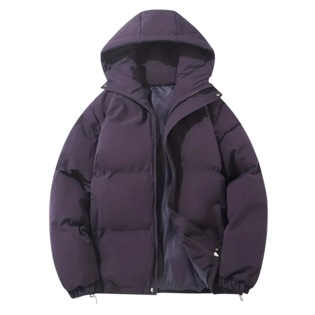 Veste d'hiver réversible noir pour homme