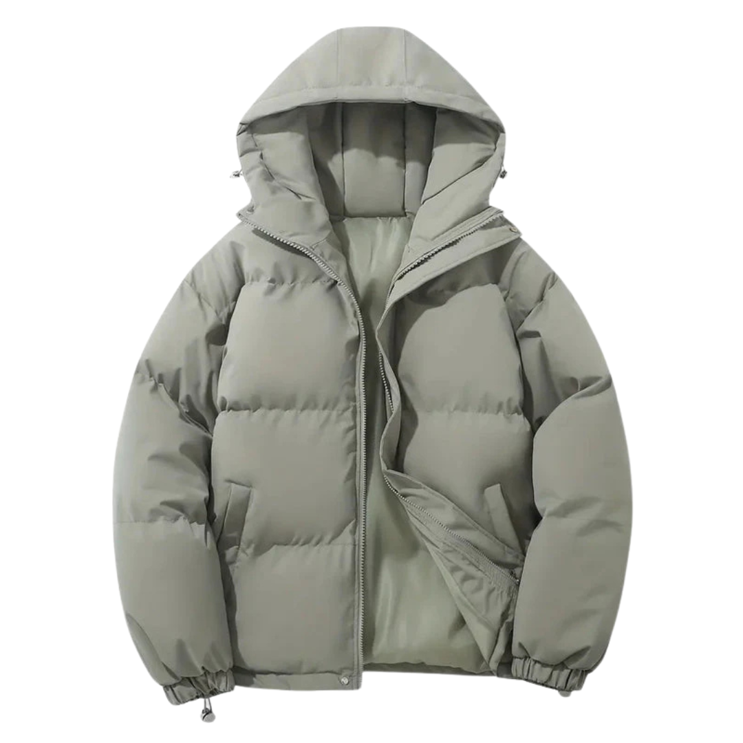 Veste d'hiver réversible noir pour homme