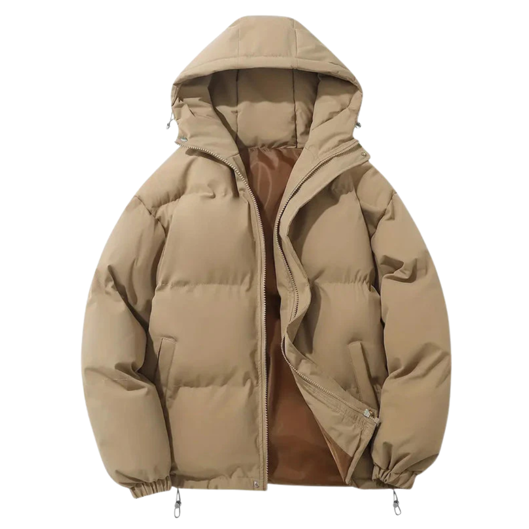 Veste d'hiver réversible noir pour homme