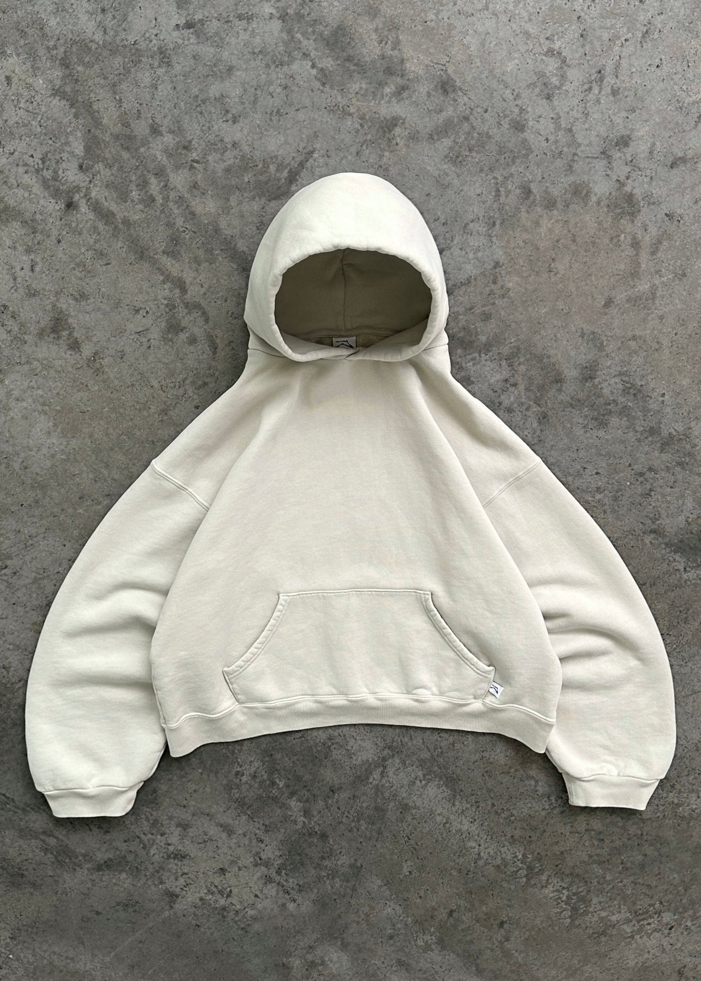 Sweat à capuche noir casual avec poche avant