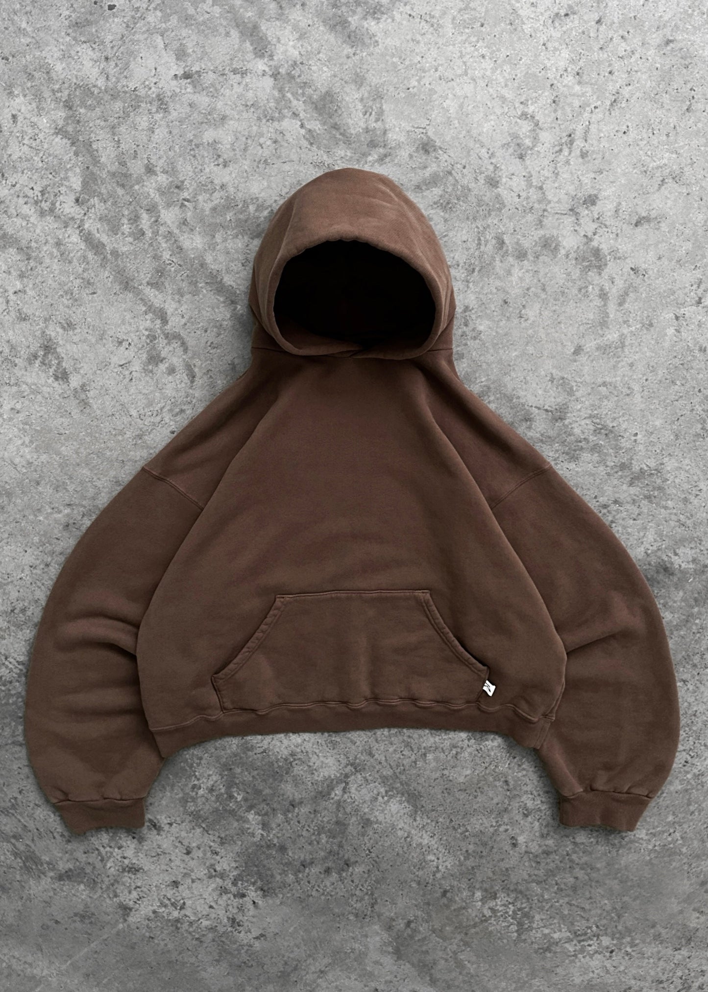 Sweat à capuche noir casual avec poche avant