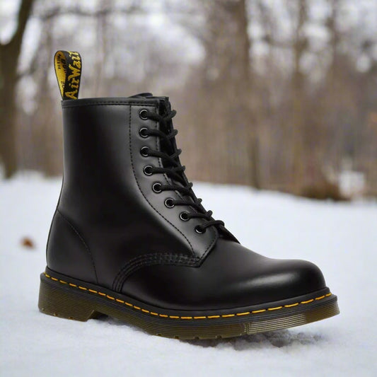 Bottes cuir classiques pour homme à lacets - LuxeStyle
