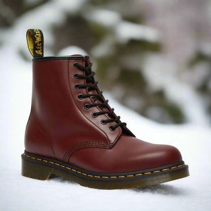 Bottes de combat style rétro au look casual