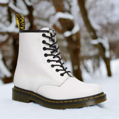 Bottes de combat style rétro au look casual