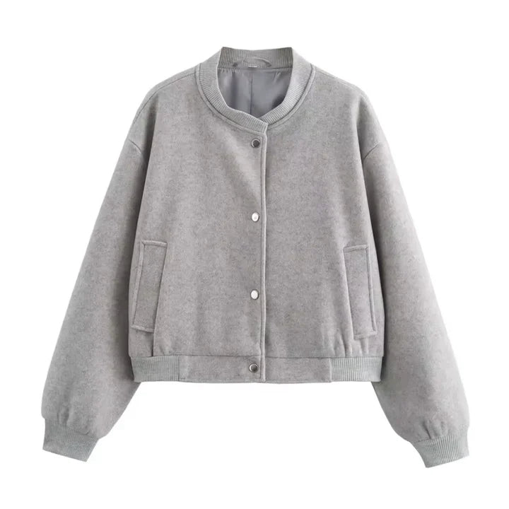 Veste Tricotée Femme Manches Longues Élégante