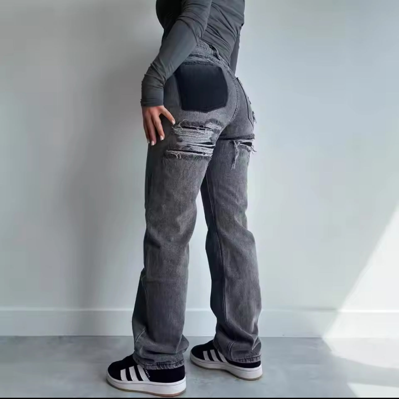 Jeans femme haute taille tendance