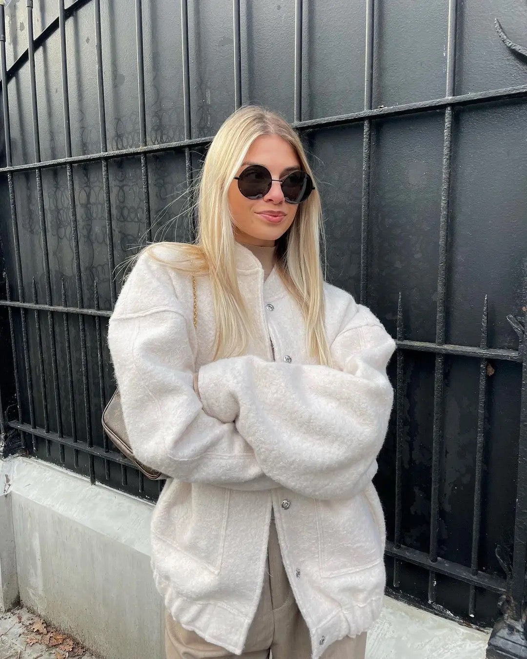 Blouson Dégagé pour Femme - Parfait pour le Printemps et l'Été