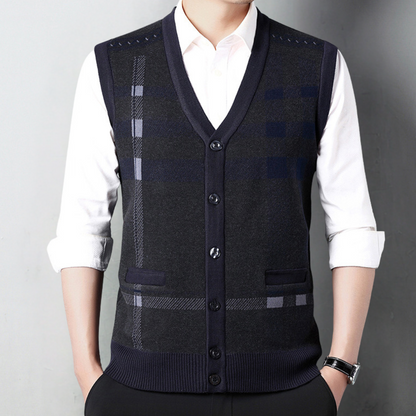 VIDOR - Gilet Tricoté pour Homme