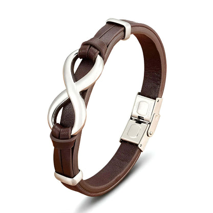 Bracelet à Breloques Éternel en Argent