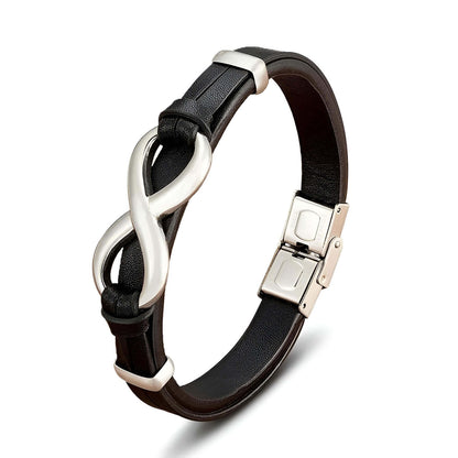 Bracelet à Breloques Éternel en Argent
