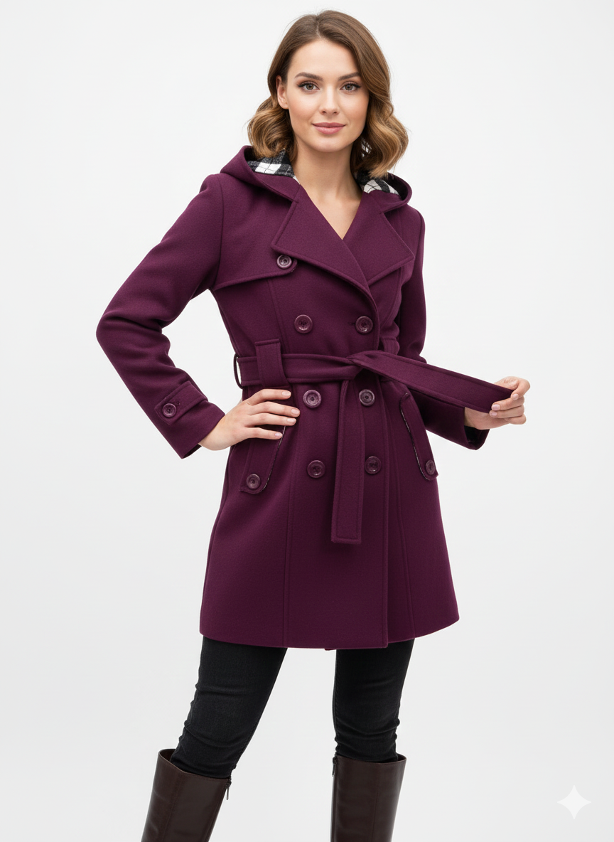Manteau Femme Chic Élégant pour Automne Hiver - LuxeStyle
