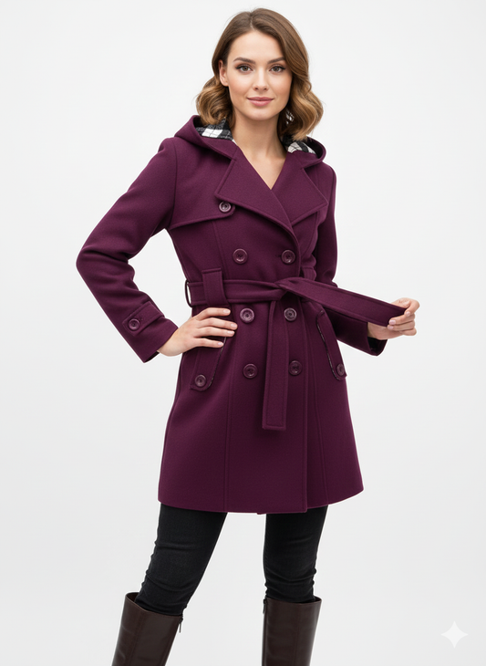 Manteau Femme Chic Élégant pour Automne Hiver - LuxeStyle