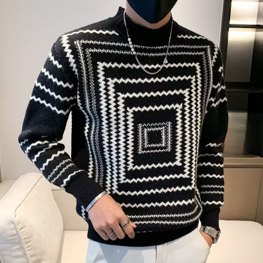 Pull en Laine Classique pour Homme - LuxeStyle