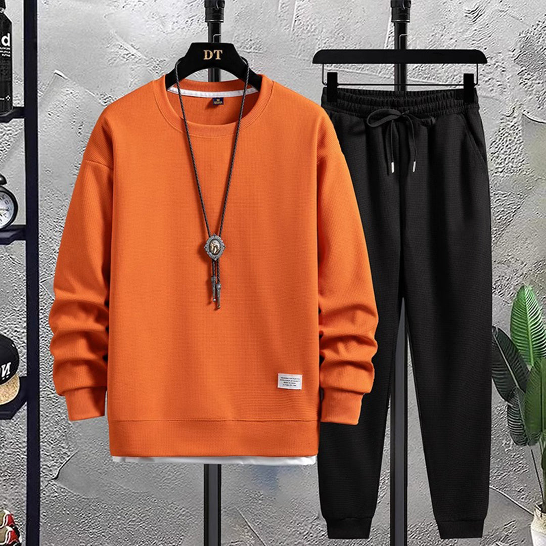 Tenue décontractée homme blanc et noir