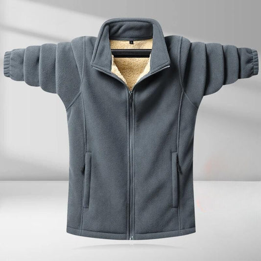Veste Hiver Douillette pour Homme à Fermeture Éclair - LuxeStyle
