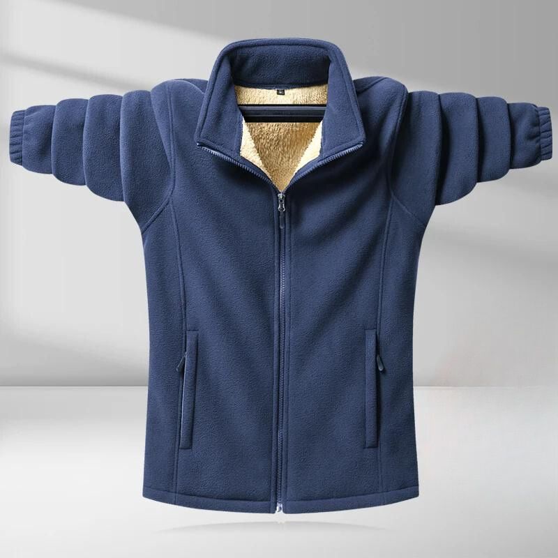 Veste Hiver Douillette pour Homme à Fermeture Éclair
