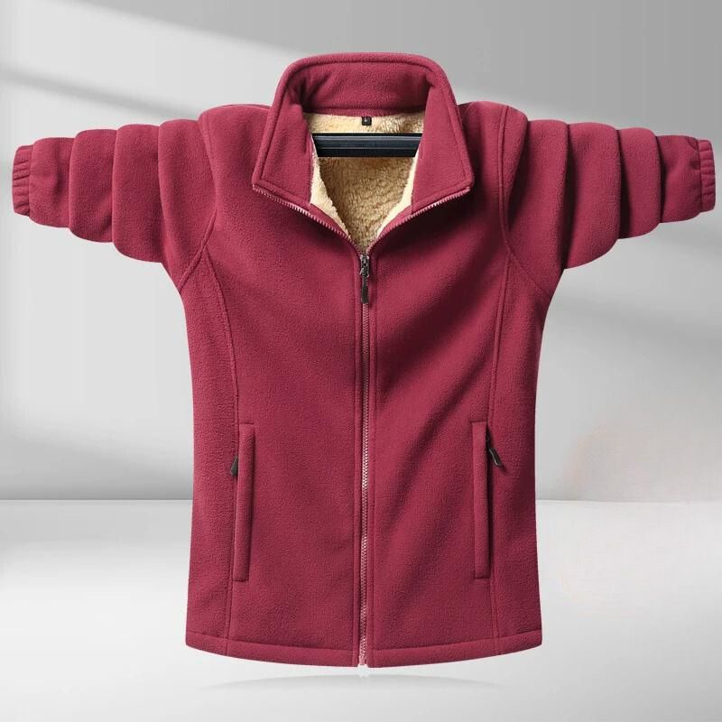 Veste Hiver Douillette pour Homme à Fermeture Éclair