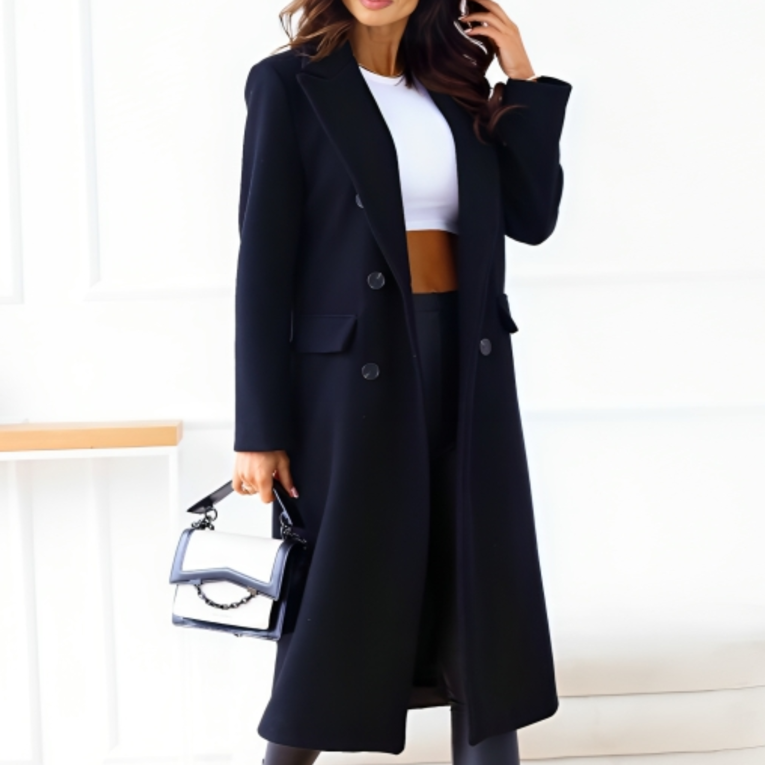 Manteau Femme Hiver Long et Douillet - LuxeStyle