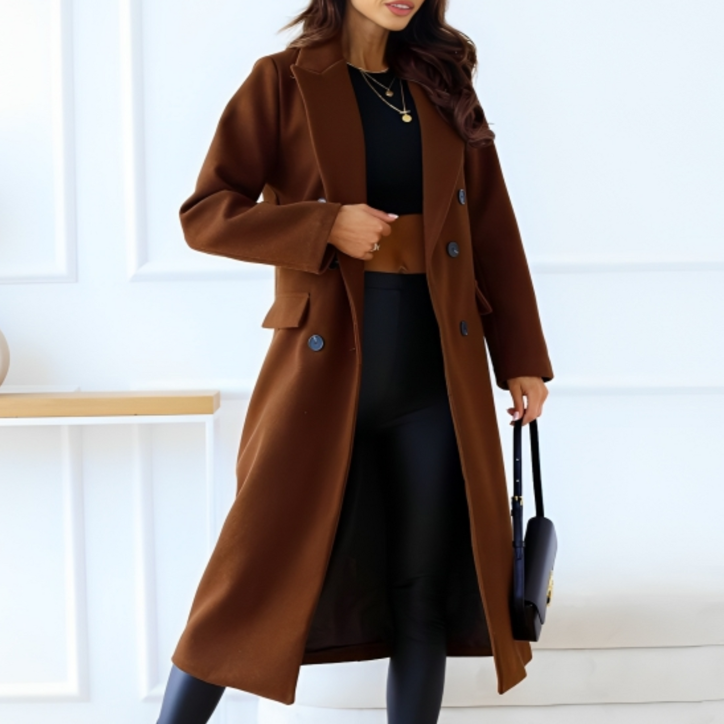 Manteau Femme Hiver Long et Douillet