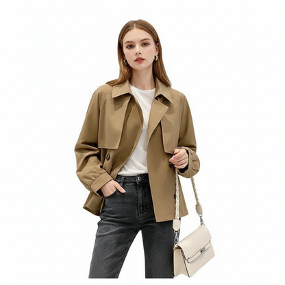 Veste Femme Printemps Légère Taille Cintrée - LuxeStyle