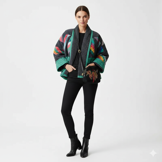 Veste Hiver Douillette Femme – Manteau Élégant Oversize Coloré au Style Tendance - LuxeStyle