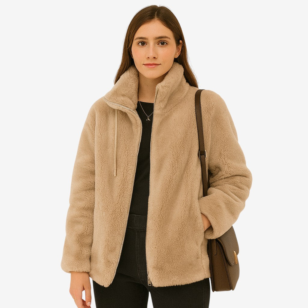 Veste Hiver Doublée Polaire Élégante - LuxeStyle