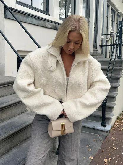 Veste Féminine Élégante Hiver