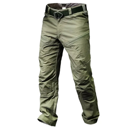 Pantalon Cargo Militaire Noir Homme