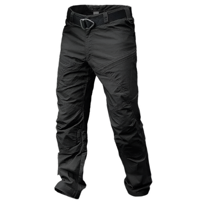 Pantalon Cargo Militaire Noir Homme