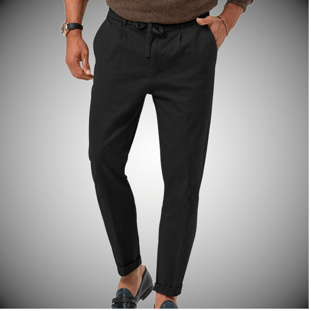Pantalon Chino Olive Adjustible pour Homme