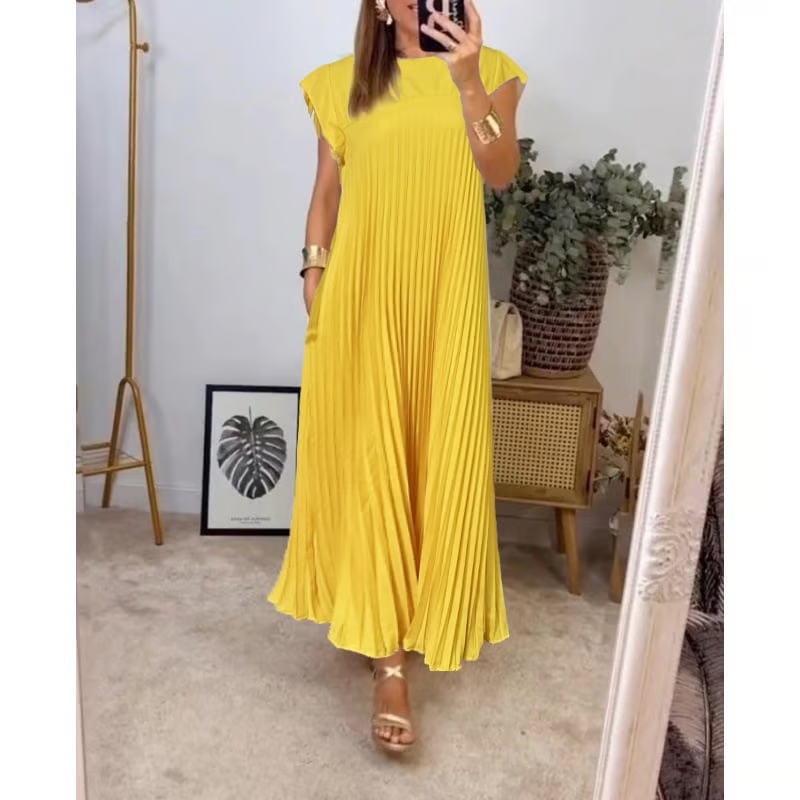 Robe Été Legère Sans Manches Pour Femme
