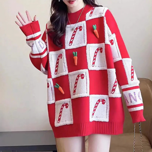 JESSLYN - Pull de Noël pour Femmes