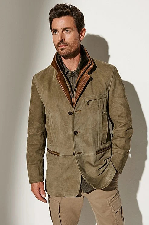Veste Homme Rétro Élégante - luxestyle
