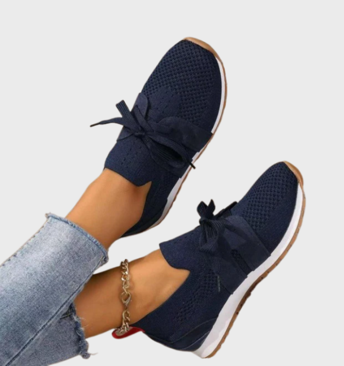 Chaussures running femmes légères gris clair