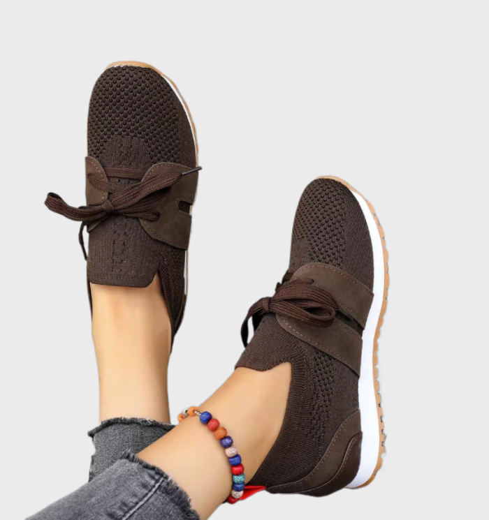 Chaussures running femmes légères gris clair