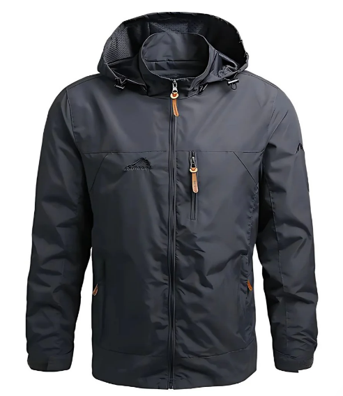 Veste Homme Imperméable Sport avec Capuche et Poches multiples