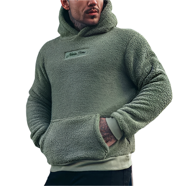 Sweat à Capuche Homme Polaire Doux et Confortable - LuxeStyle