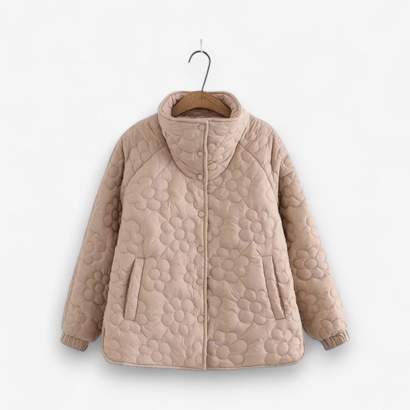 Manteau Femme Hiver Long Col Montant