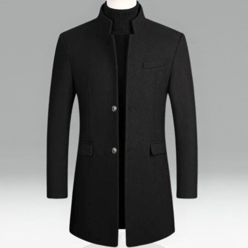 Manteau Homme Hiver Chic Longueur Classique - LuxeStyle