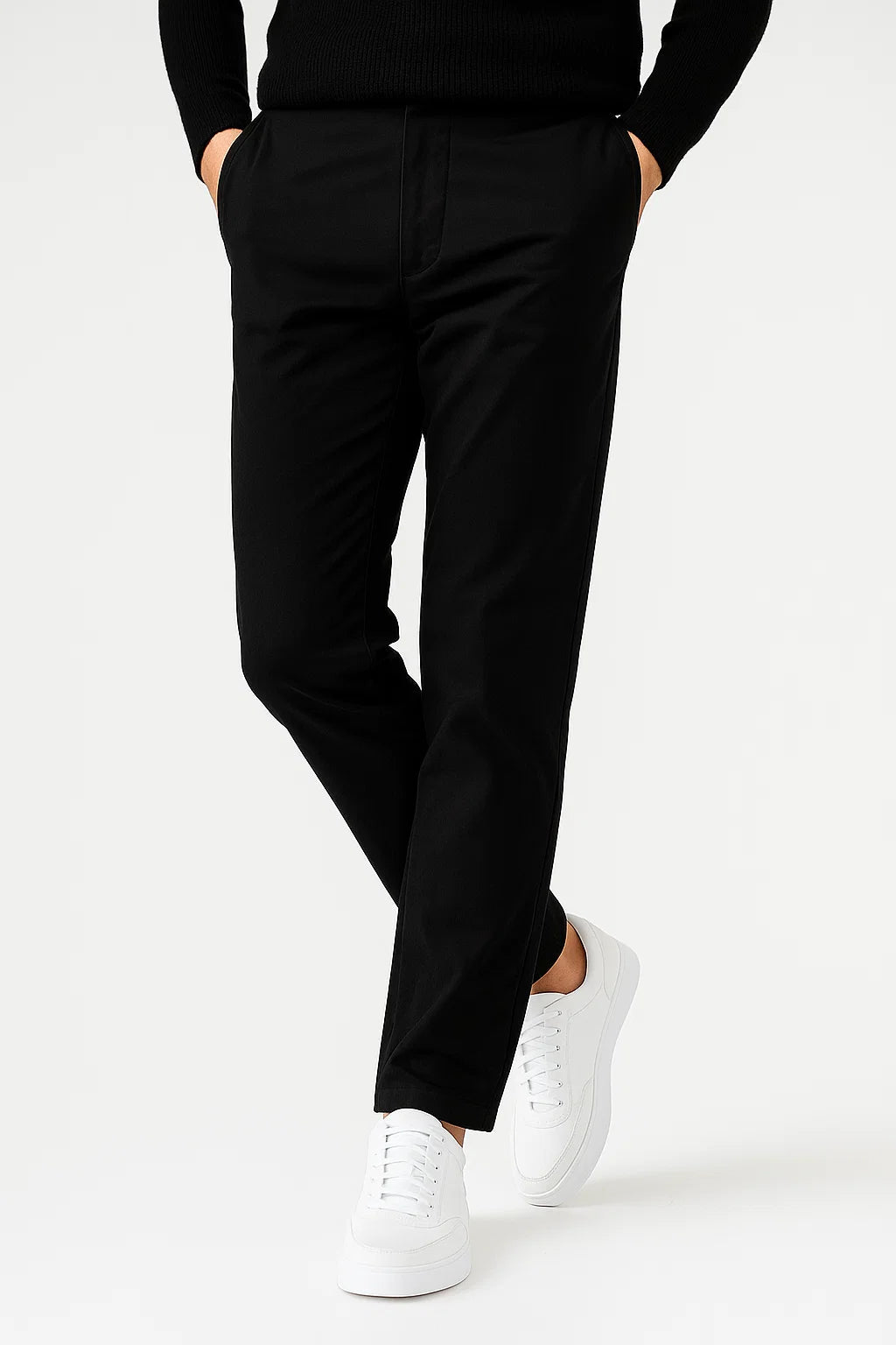 Pantalon Chino Classique pour Homme Taille Régulière