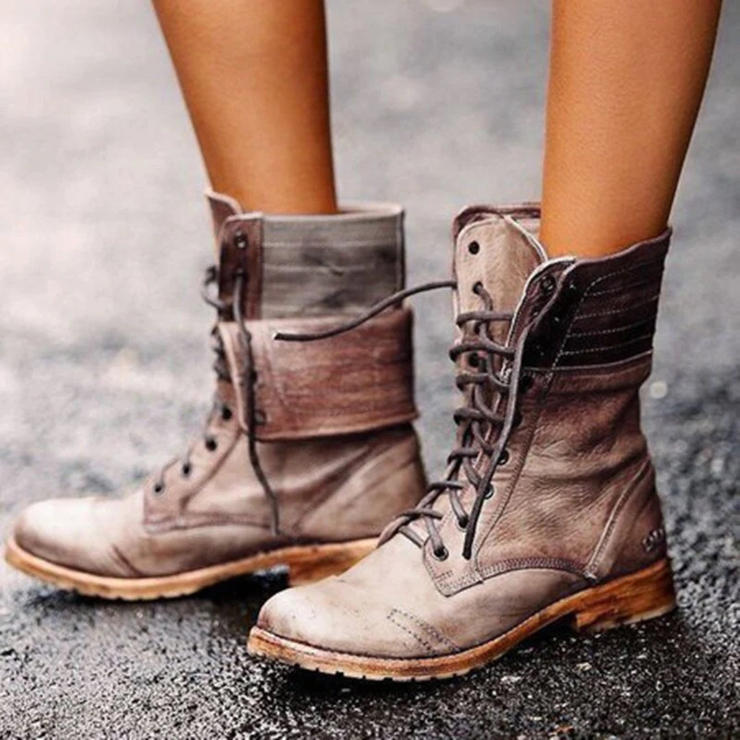 Bottes Femmes Confort avec Semelle Grip