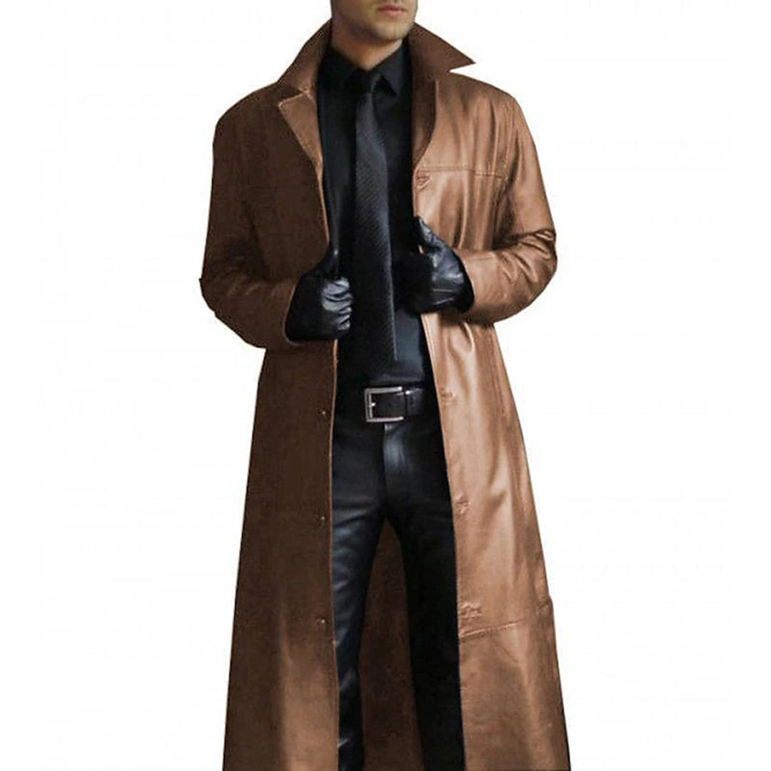 Manteau Hiver Élégant avec Capuchon et Poches pour Homme