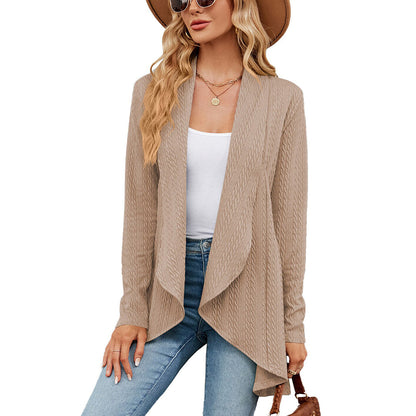 Gilet Élégant Taille Droite pour Femme Automne